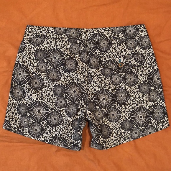 Patterned Swim Trunks - Picture 2 of 3